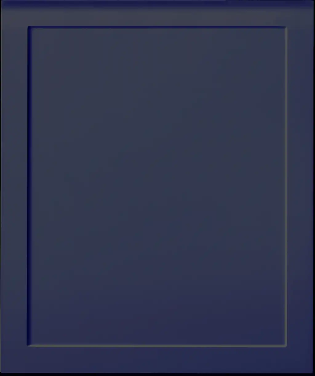 Rahmentür Marineblau (matt) Rahmentür marineblau matt